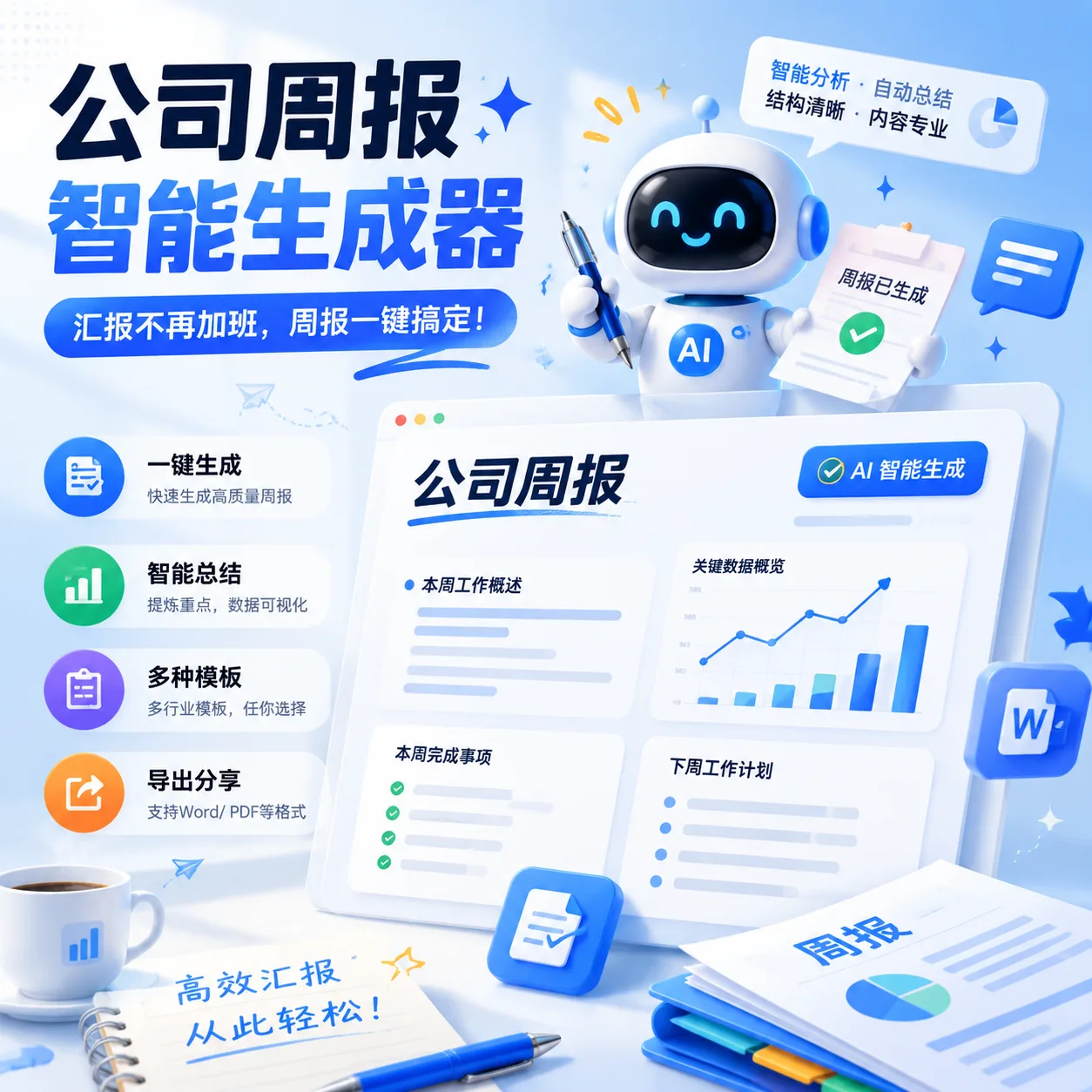 公司周报生成器